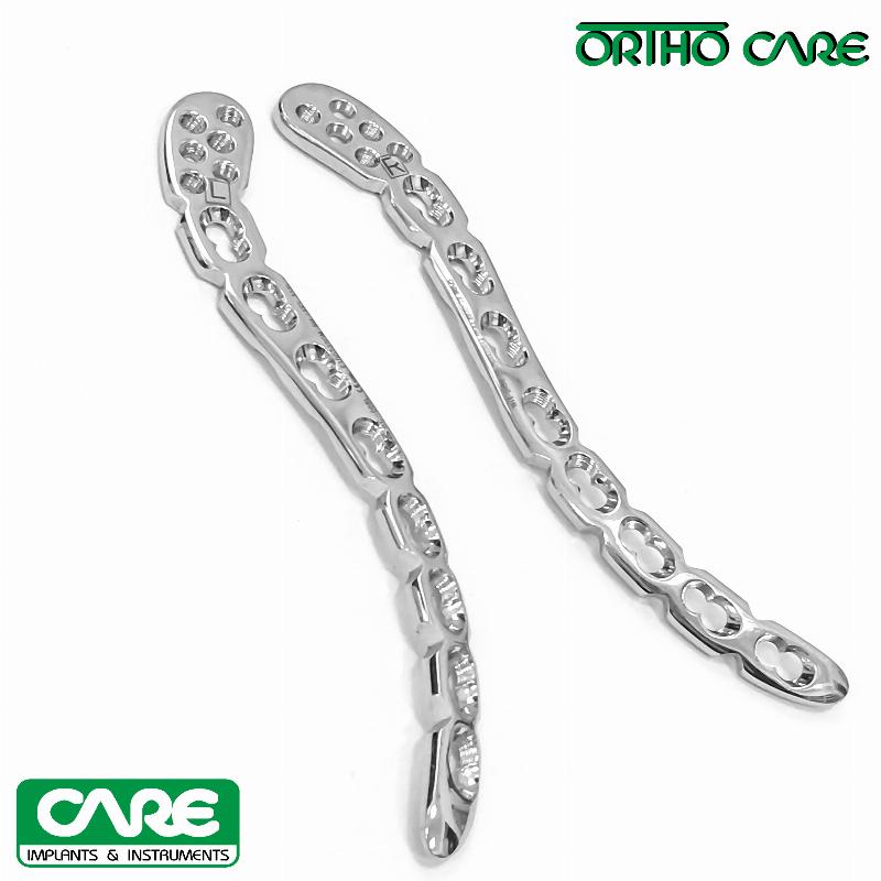 Пластина ключична латеральна S-подібна з кутовою стабільністю під гвинти Ø 2,7/3,5 мм, ліва